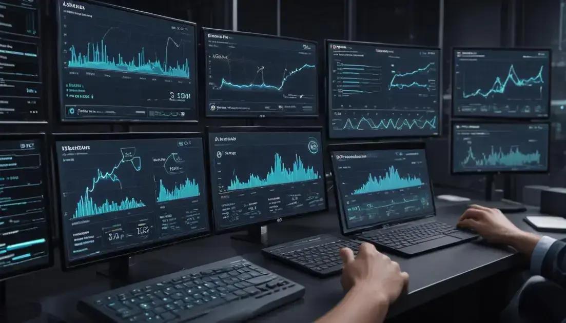 Ferramentas de IA para monitoramento de redes